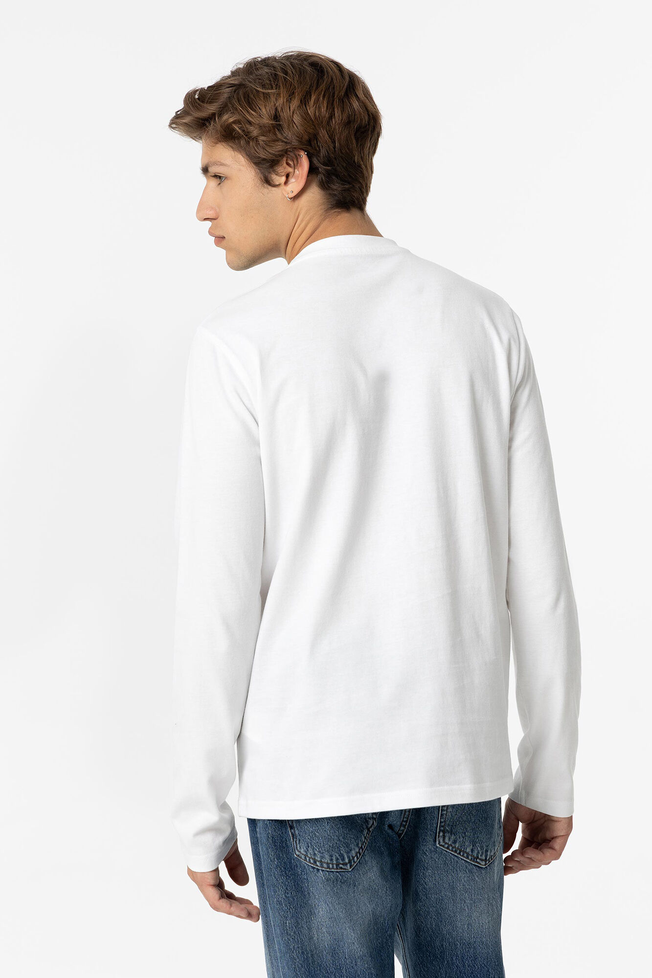 Tiffosi Camiseta Tacto Suave con Estampado Frontal