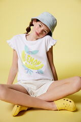 Springfield Kids Camiseta Lim&oacute;n ni&ntilde;a kaki