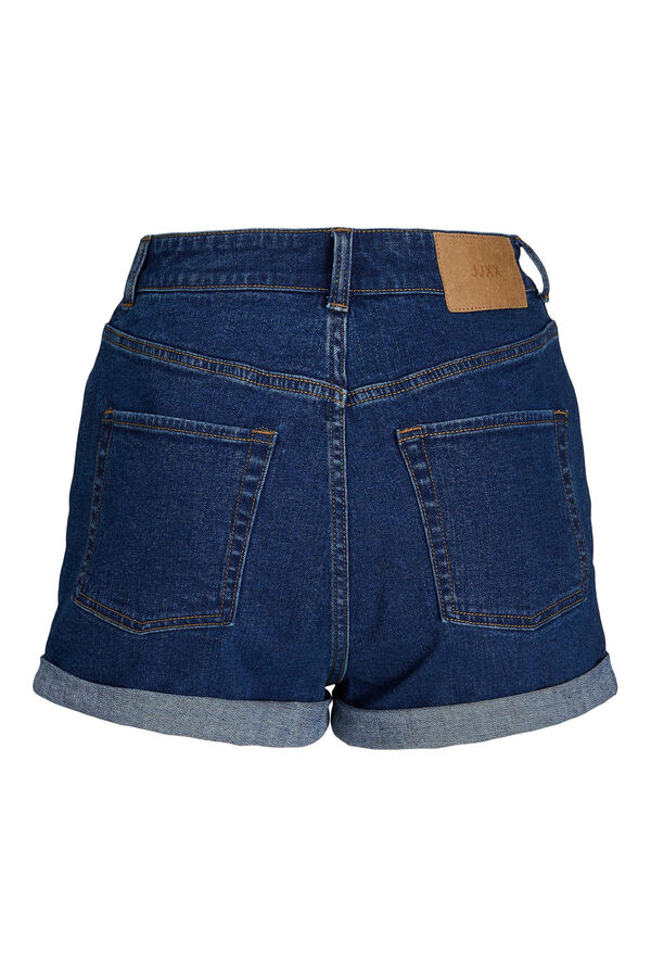Jack & Jones Shorts vaqueros de tiro alto azul