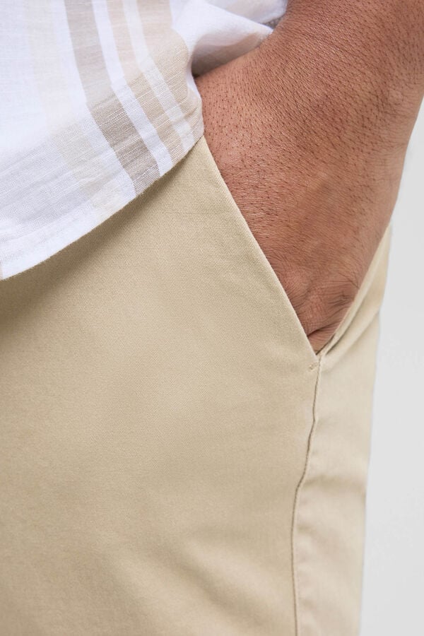 Jack & Jones PLUS Bermuda regular fit PLUS gris