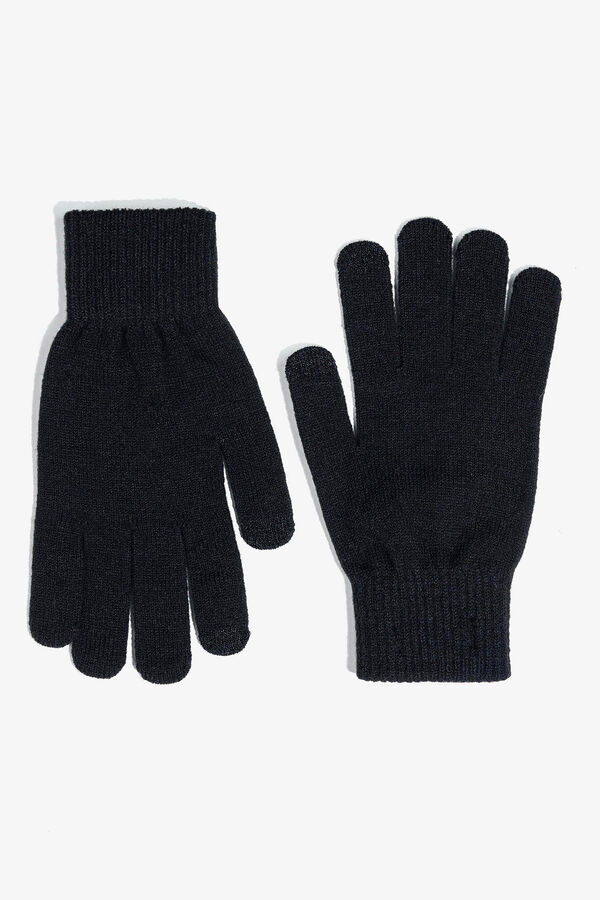 Tiffosi Guantes Lisos negro
