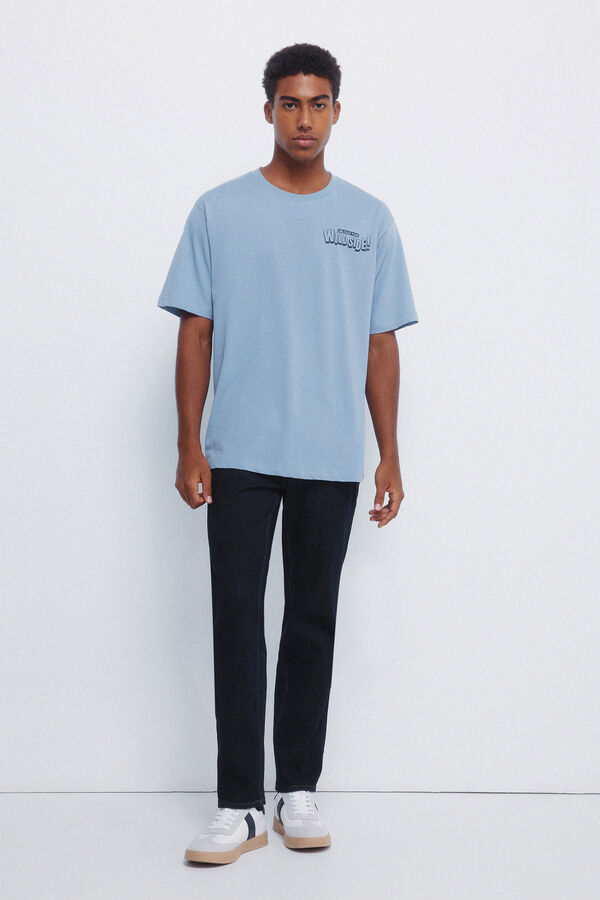 Springfield Camiseta Demonio de Tasmania azul