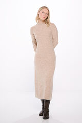 Springfield Vestido malha tricotado cru