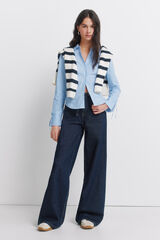 Springfield Pantal&oacute;n jogger ancho azul