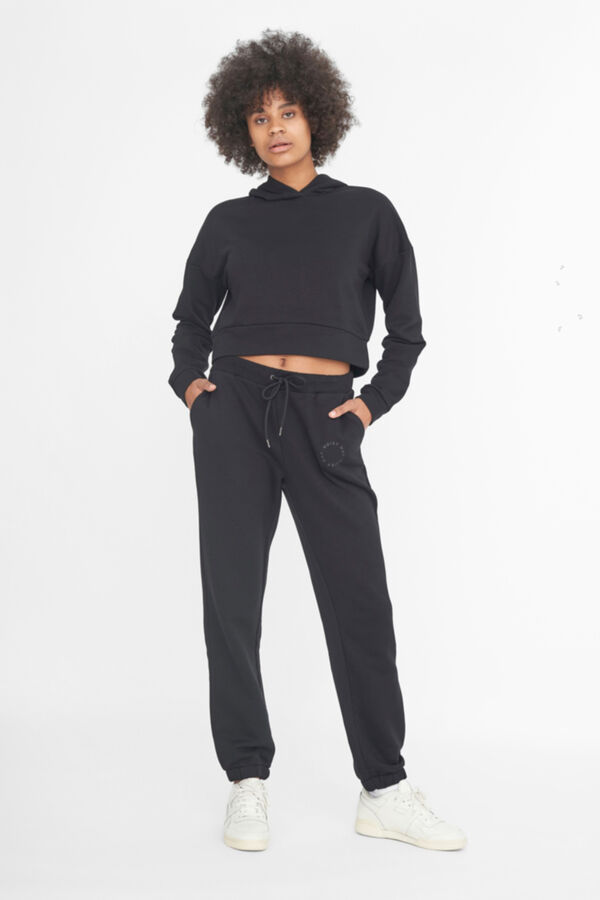 Noisy May Pantal&oacute;n sweat negro
