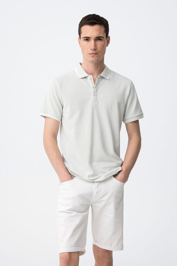 Tiffosi Polo regular fit marfil