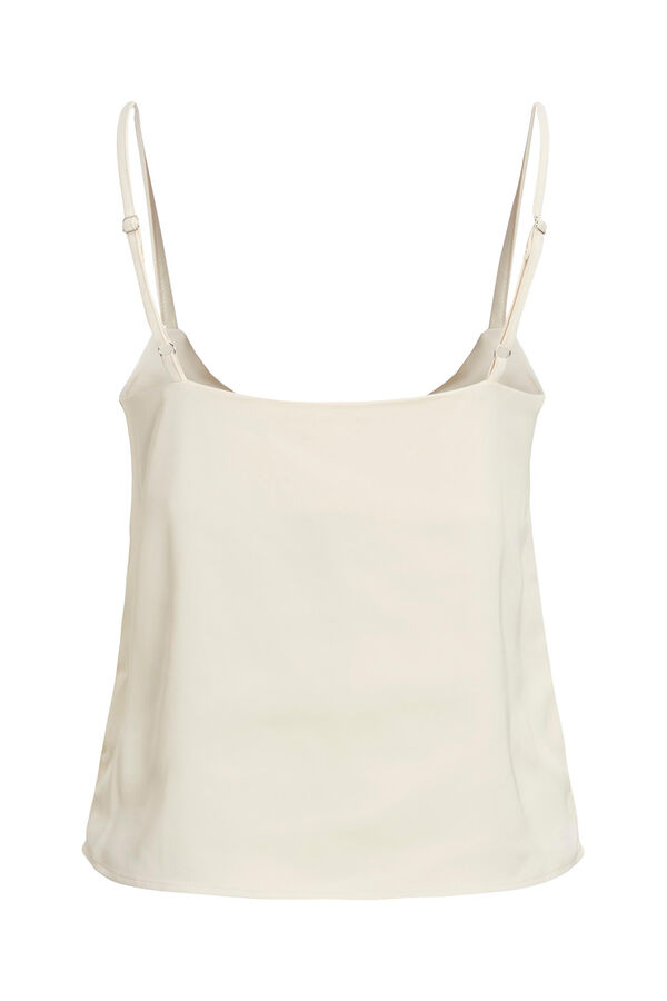 Jack & Jones Top lencero satinado beige