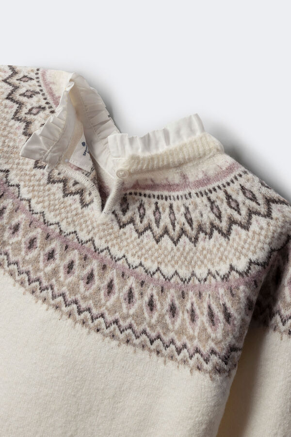 Springfield Kids Jersey greca ni&ntilde;a nude