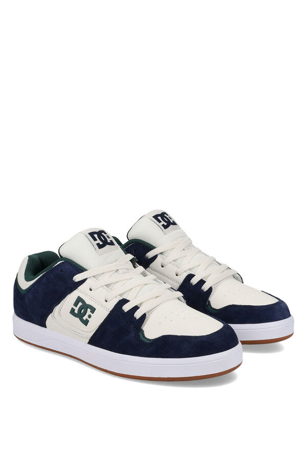 DC Shoes Zapatillas de skate en cuero azul