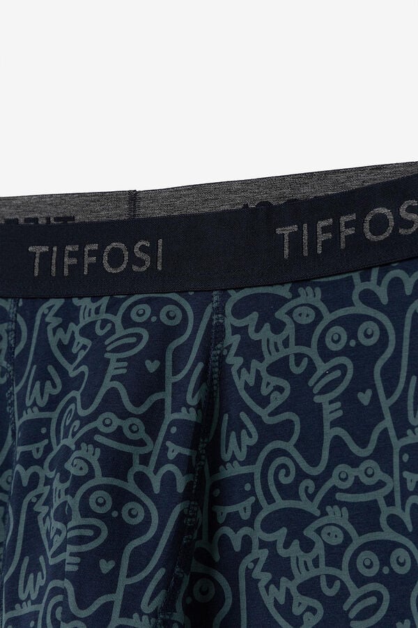 Tiffosi Boxers cintura el&aacute;stica azul