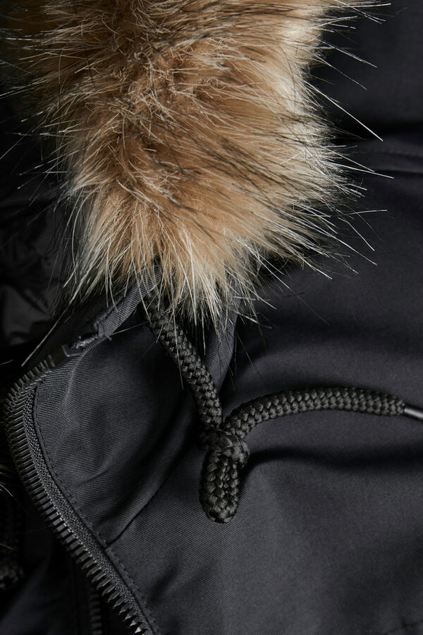 Jack & Jones Parka con capucha negro