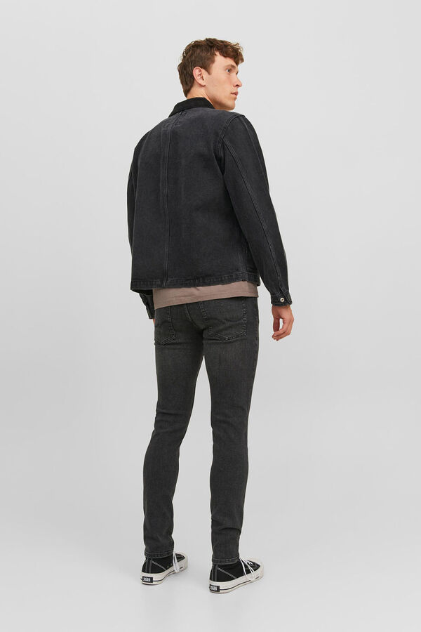 Jack & Jones Jeans Glenn slim fit preto