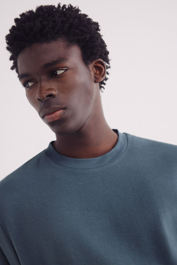 Springfield T-shirt textura azul