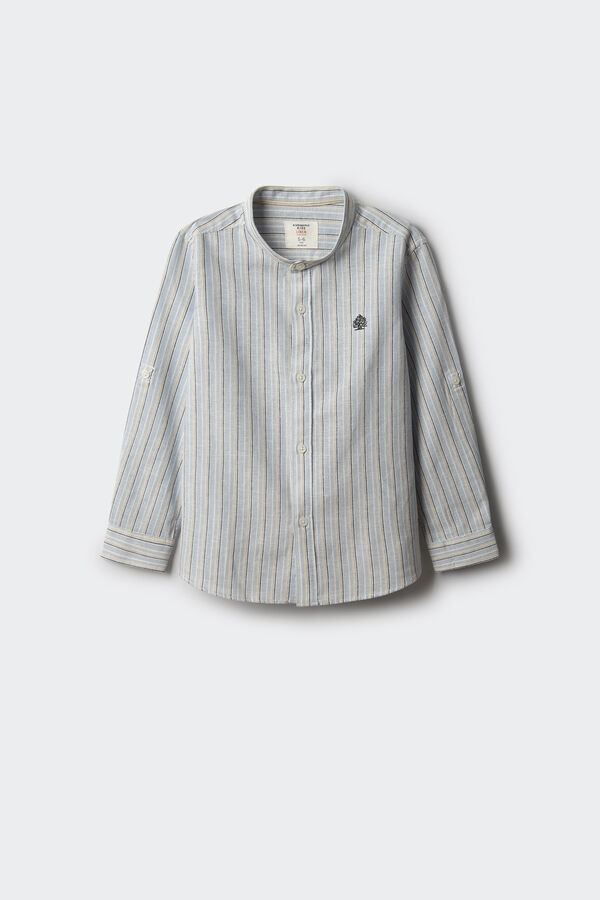 Springfield Kids Camisa multiraya niño marfil