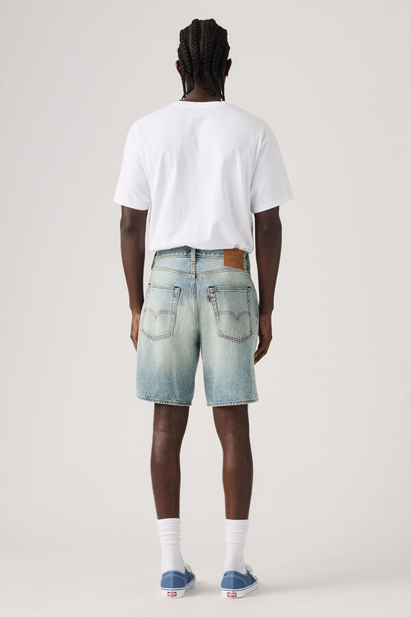 Levi's Bermuda jeans 468 folgada azul