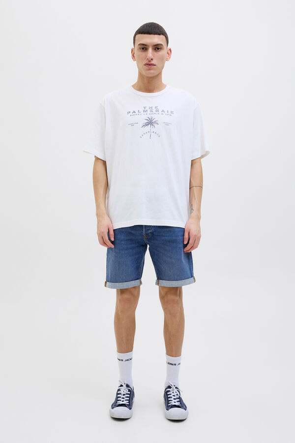 Jack & Jones Bermuda denim regular fit azul