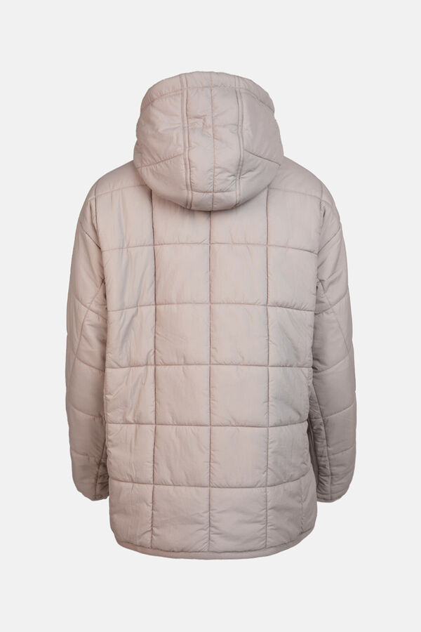 Izas Abrigo tipo canguro peron rosa