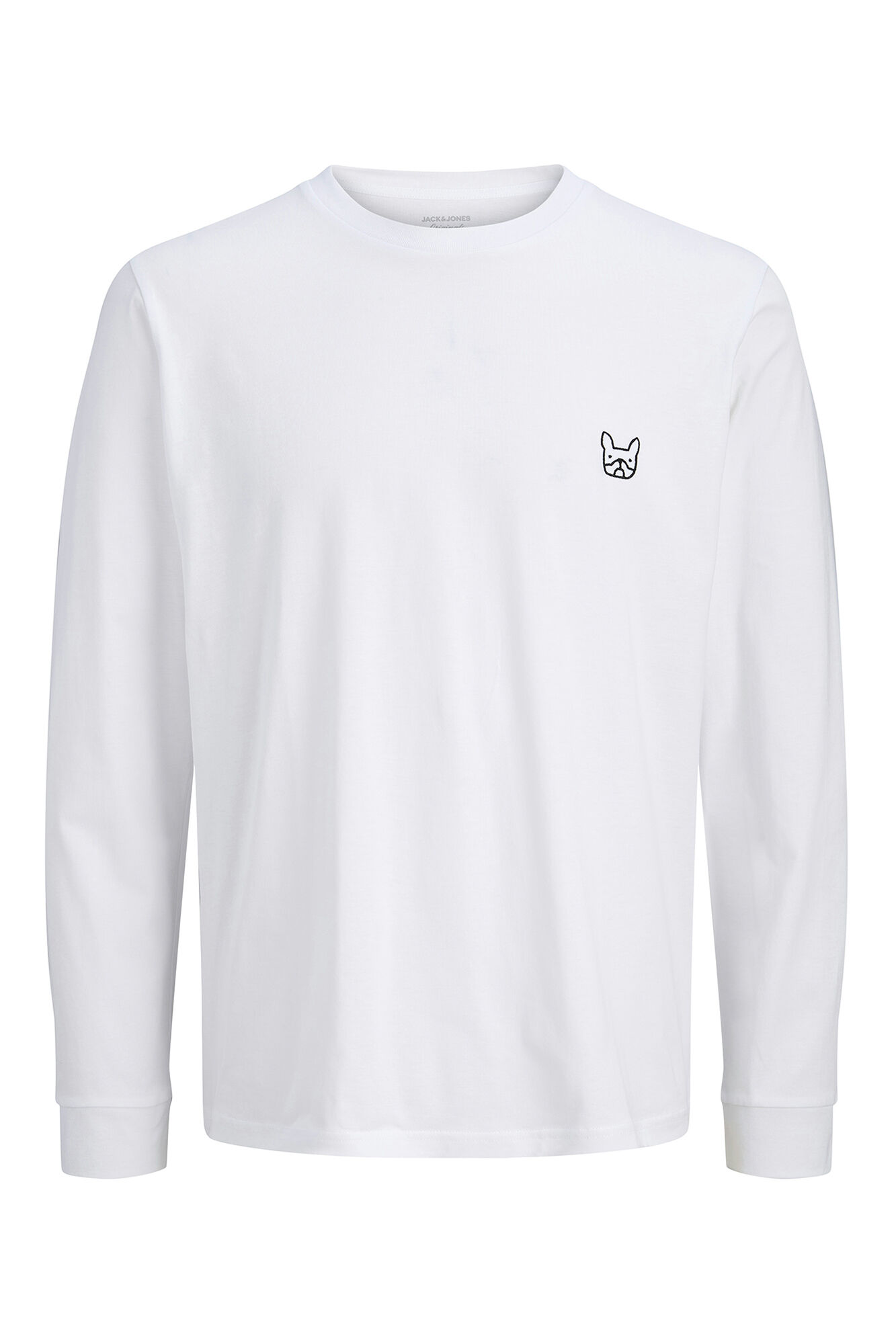 Jack & Jones Camiseta manga larga estampado perro