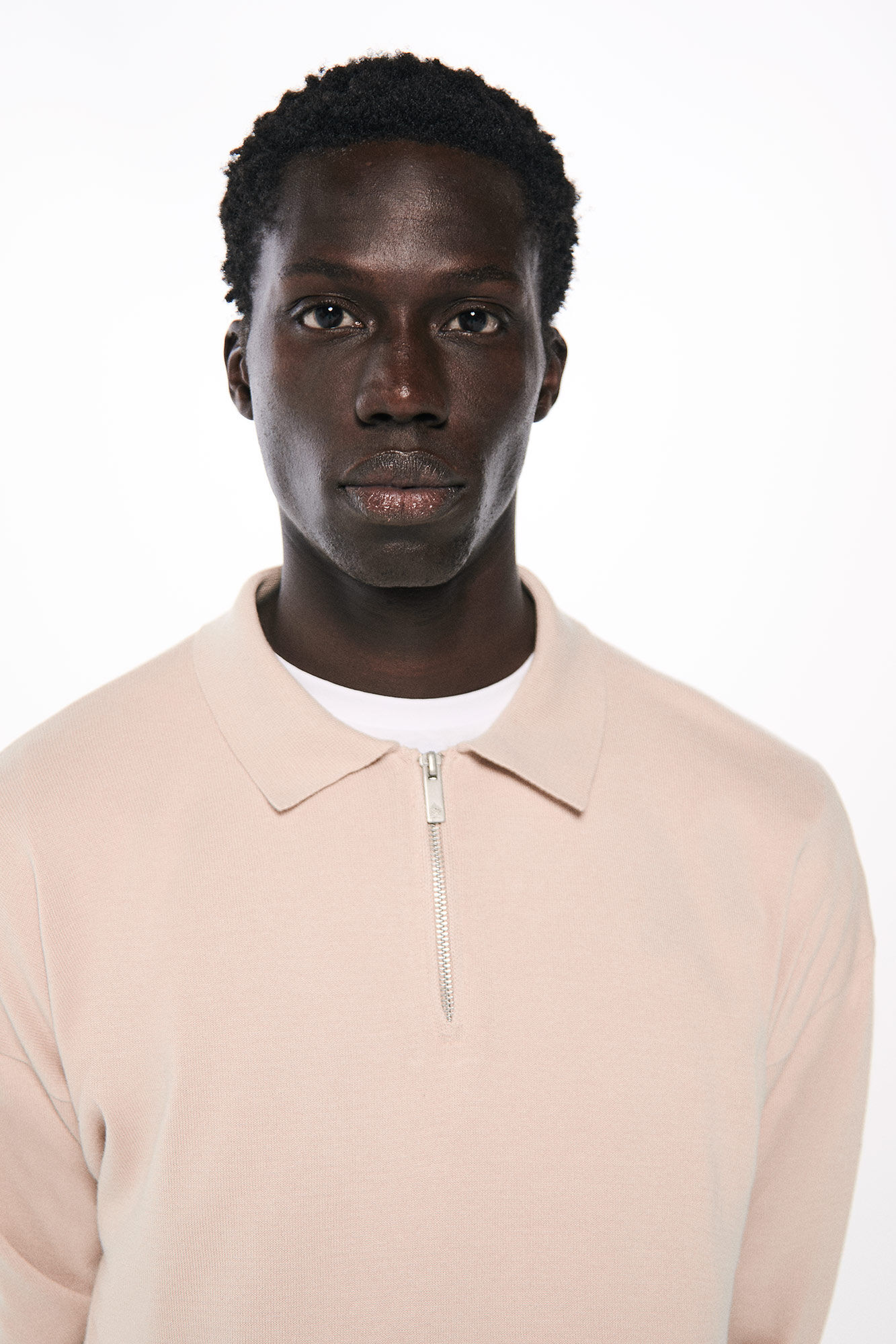 Springfield Jersey cuello polo cremallera