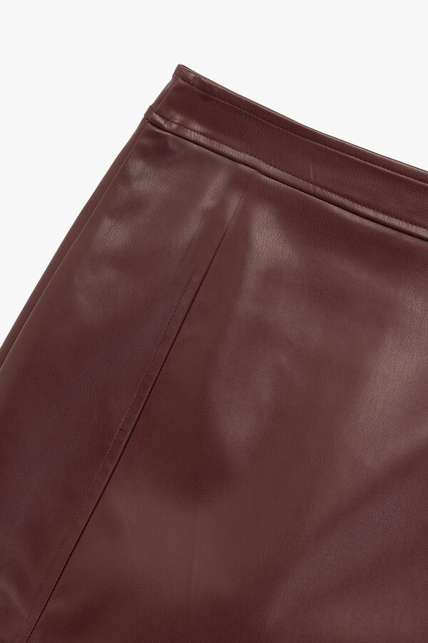 Koton Cal&ccedil;a boca de sino vermelho