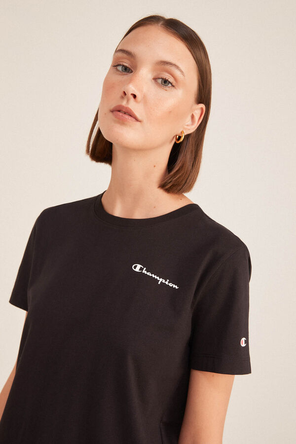 Champion Camiseta Mujer - Champion Legacy Collection negro