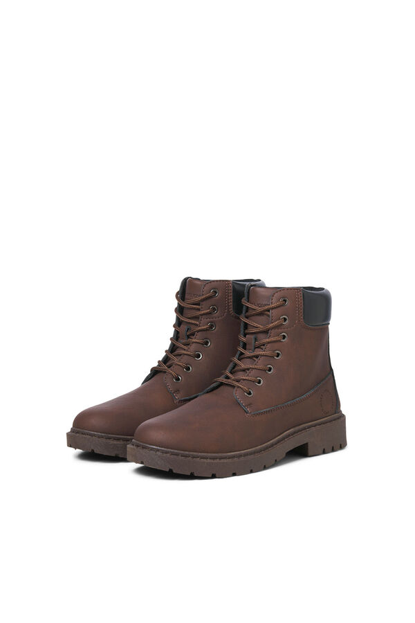 Jack & Jones Botas estilo monta&ntilde;a marr&oacute;n