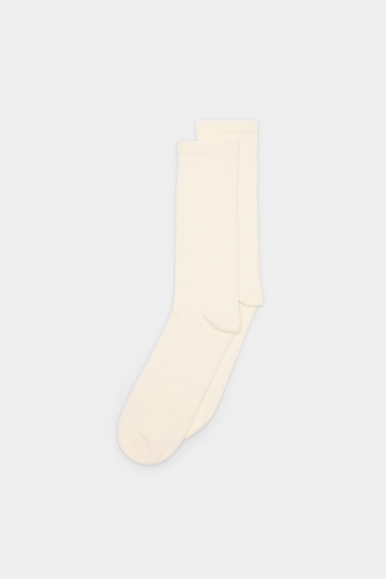 Springfield Meia canelada b&aacute;sica