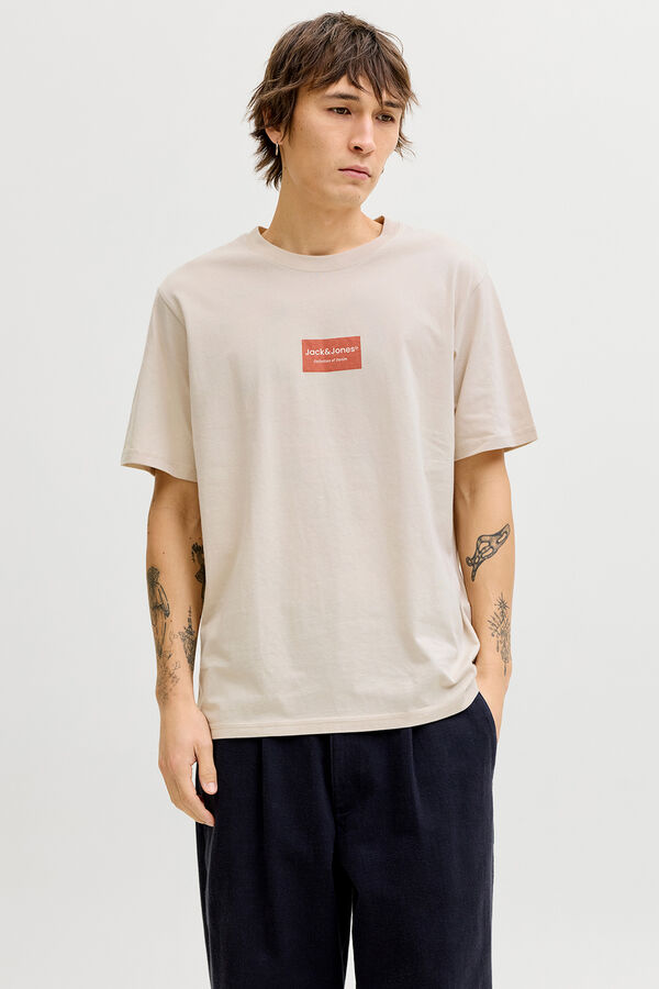 Jack & Jones Pack cuatro camisetas de algod&oacute;n blanco