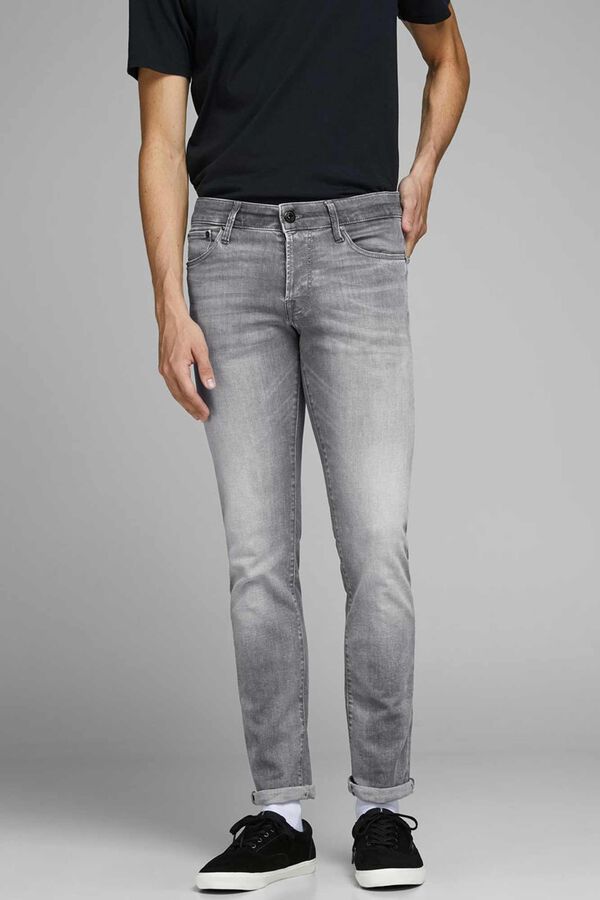 Springfield Jeans vaquero slim fit gris medio