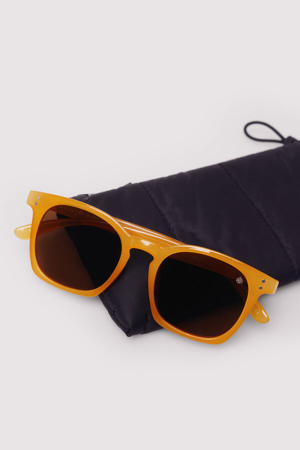 Springfield Gafas de sol redondas amarillo