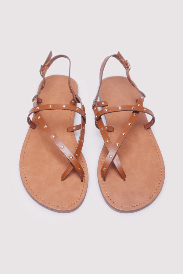 Springfield Sand&aacute;lia tira tiras cru