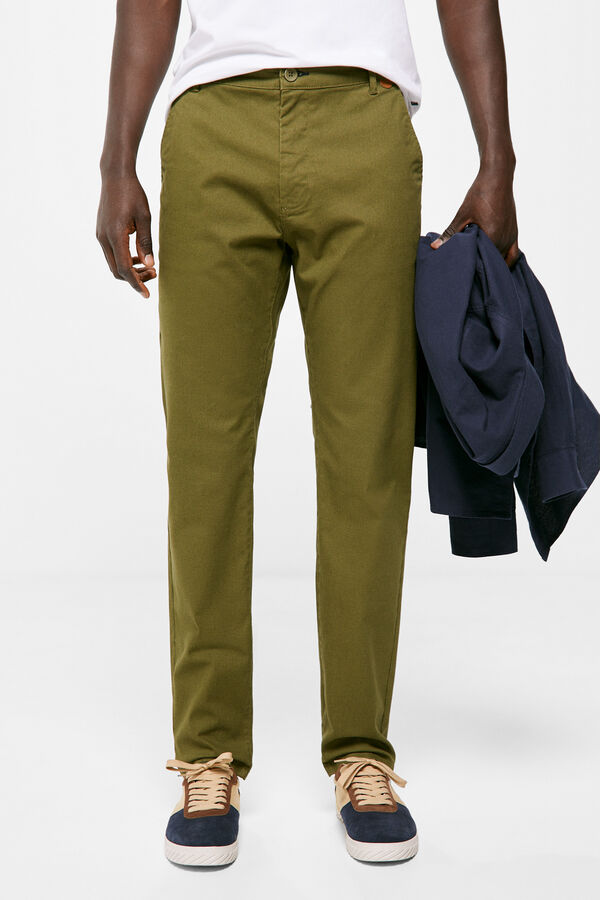 Springfield Chino slim estampado