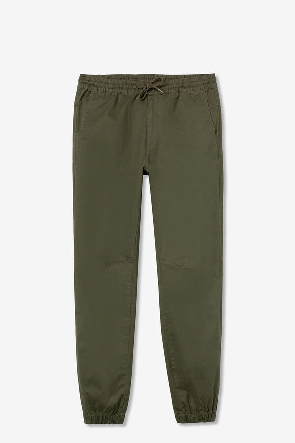 Tiffosi Cal&ccedil;as jogger com cord&atilde;o verde