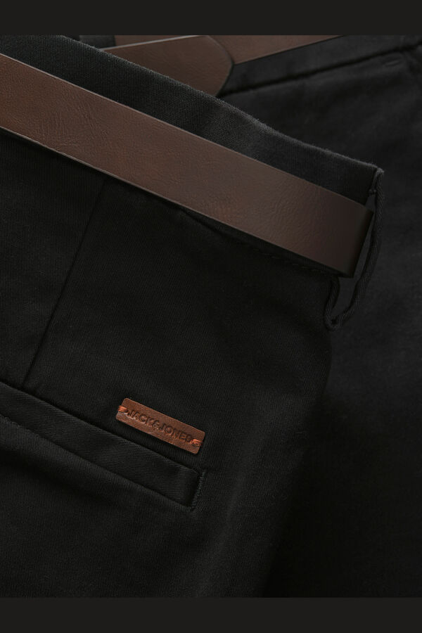 Jack & Jones Bermuda chino cinturon negro