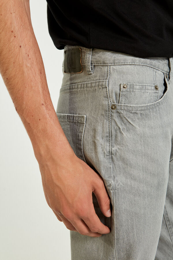 Springfield Jeans regular cinzento muito leve lavagem clara cinza