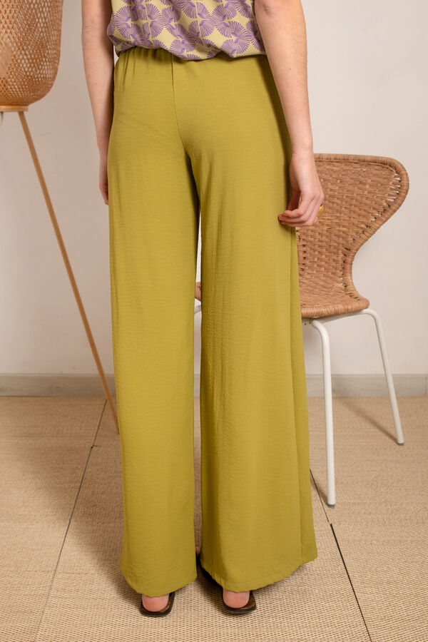 Cul Sac Calças Veneza Verde-Azeite preto