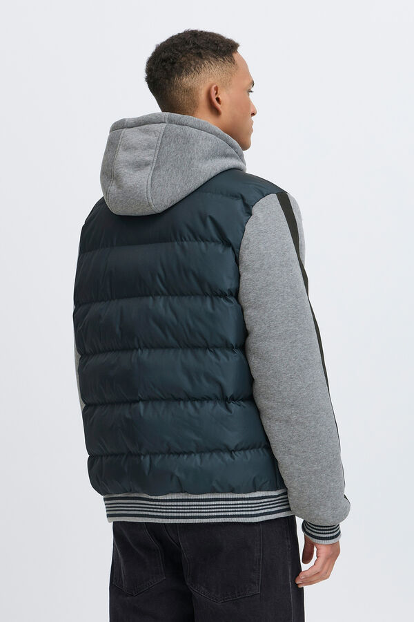 Blend Casaco com capuz azul