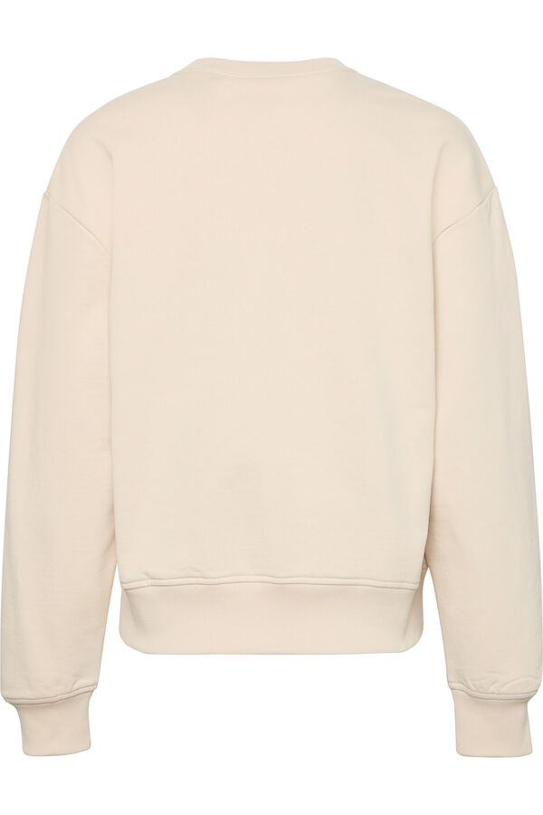 Calvin Klein Sudadera con monograma. blanco