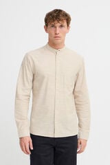 Blend Camisa Manga Larga BHALEX beige