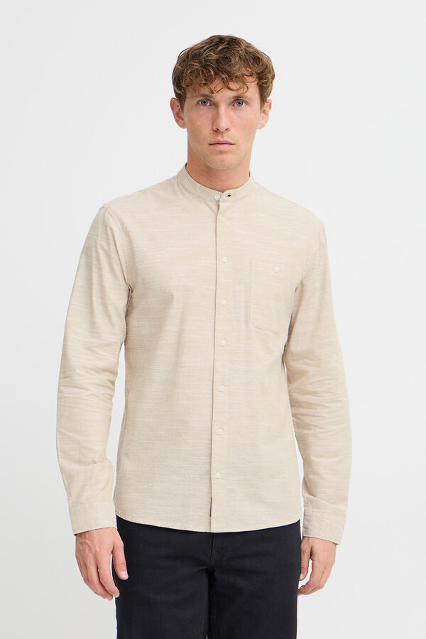 Blend Camisa Manga Larga BHALEX beige
