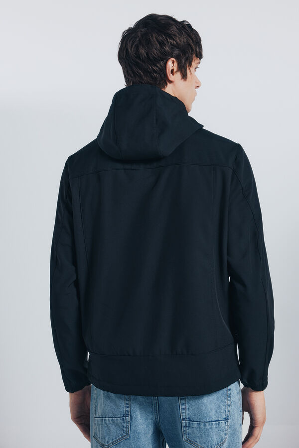 Springfield Parka t&eacute;cnica softshell negro