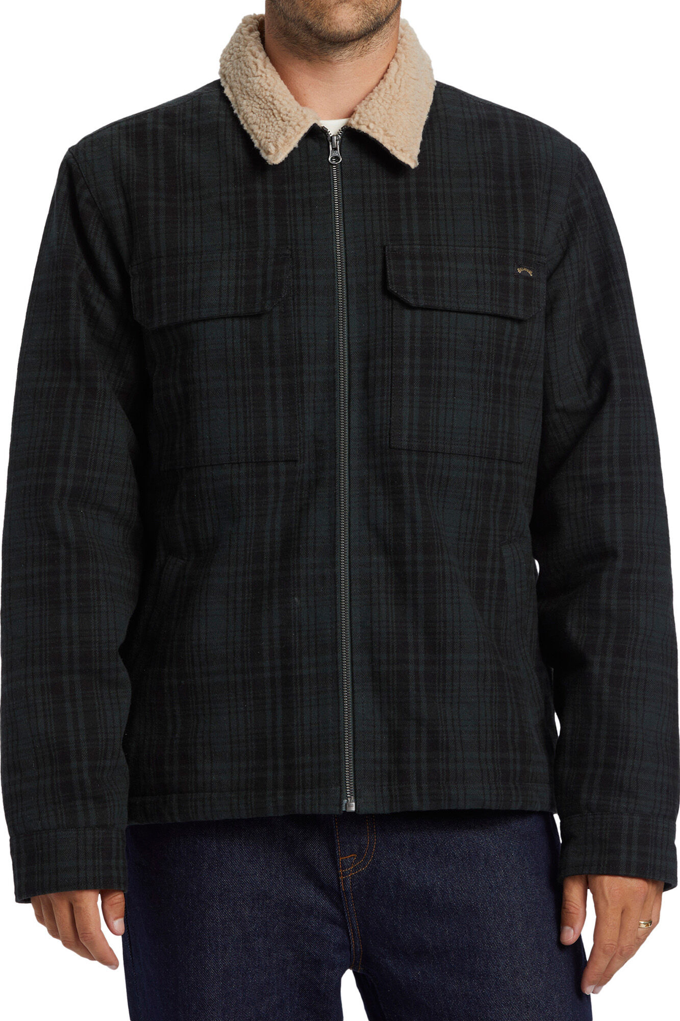 Billabong Chaqueta con forro de sherpa para Hombre