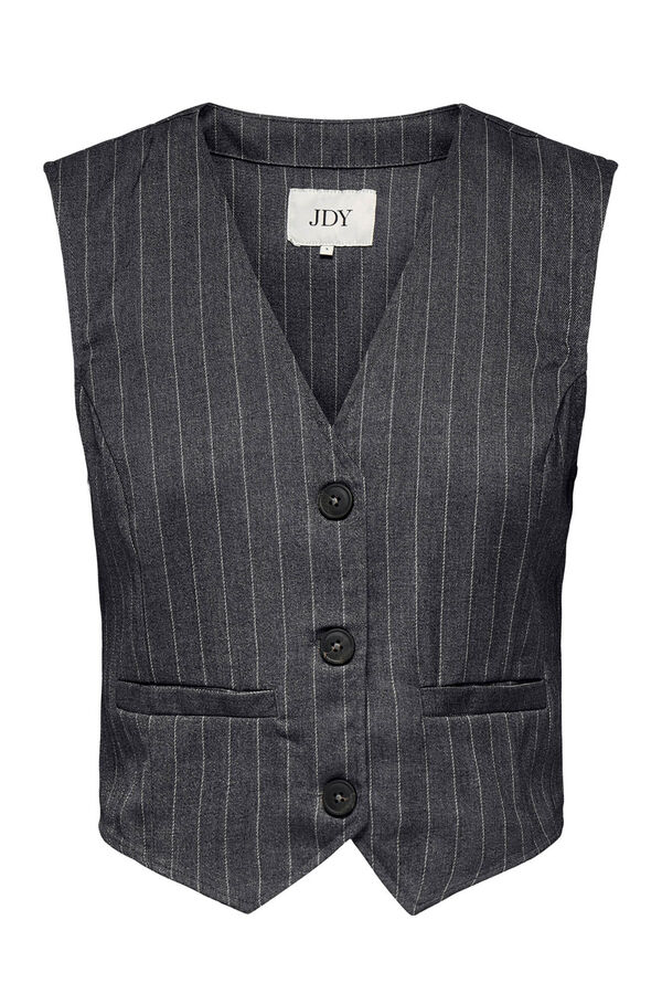 JDY Chaleco de traje gris