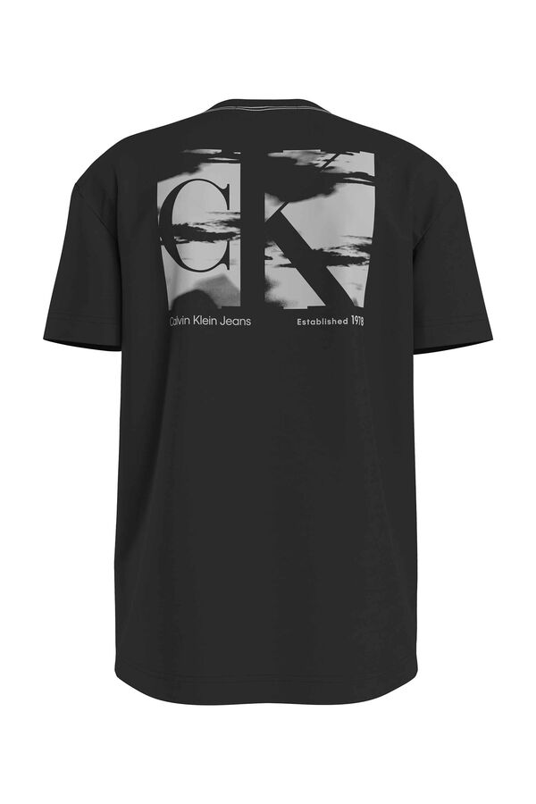 CK Jeans Camiseta de hombre manga corta negro