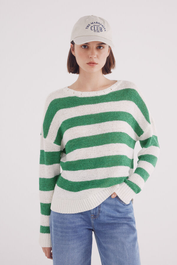 Springfield Jersey rayas verde