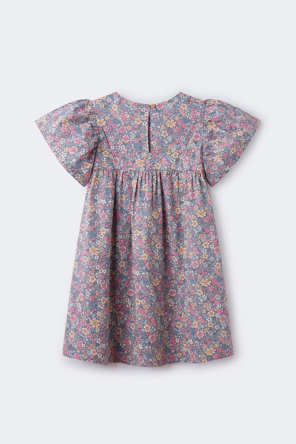Springfield Kids Vestido floral cinzento menina cinzento