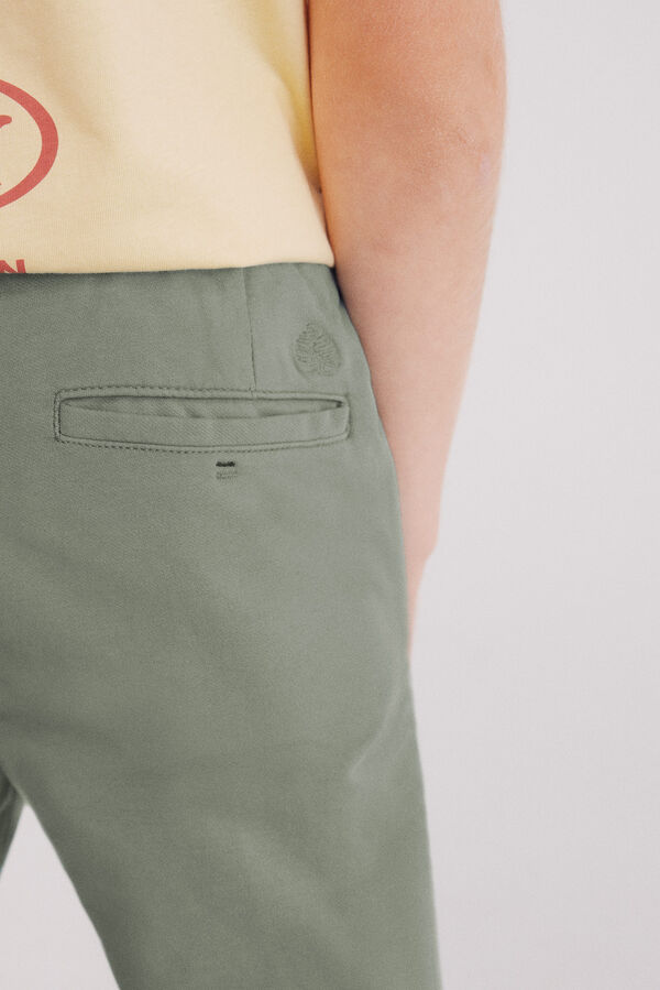 Springfield Kids Pantalon chino ligero ni&ntilde;o verde