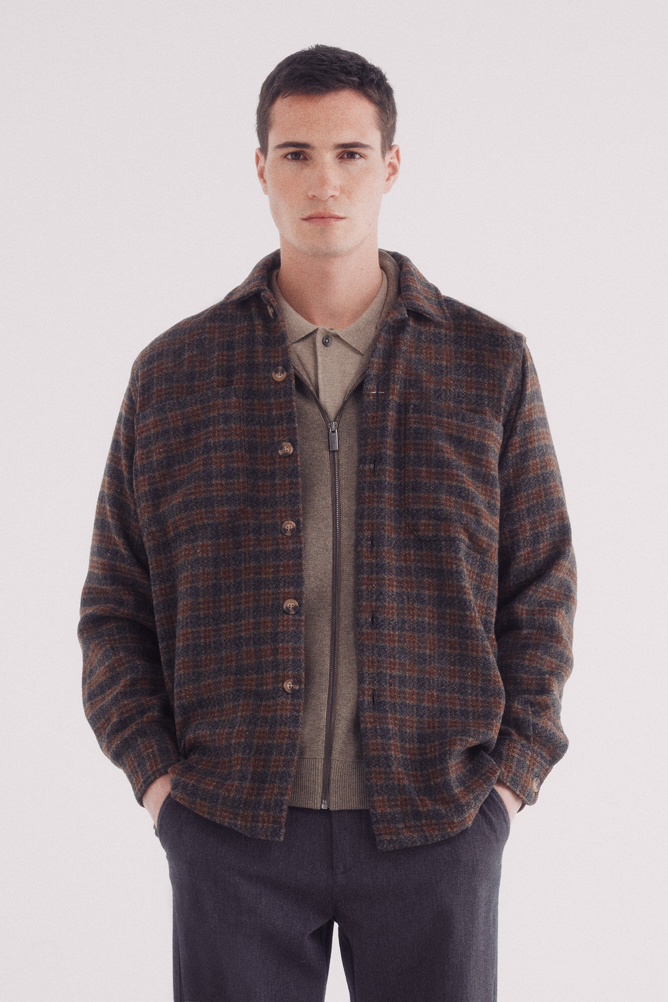 Springfield Sobrecamisa xadrez