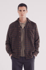 Springfield Sobrecamisa xadrez cru