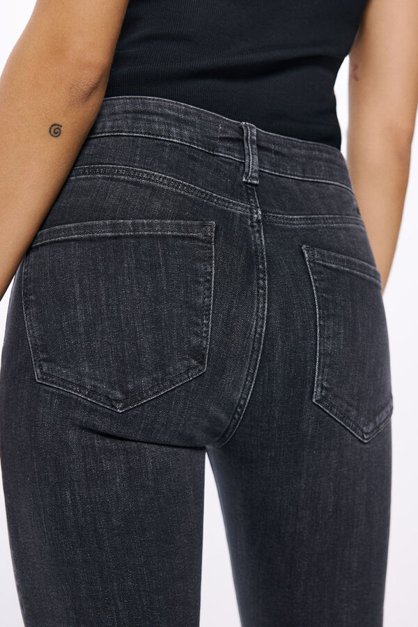 Springfield Jeans slim cropped gris